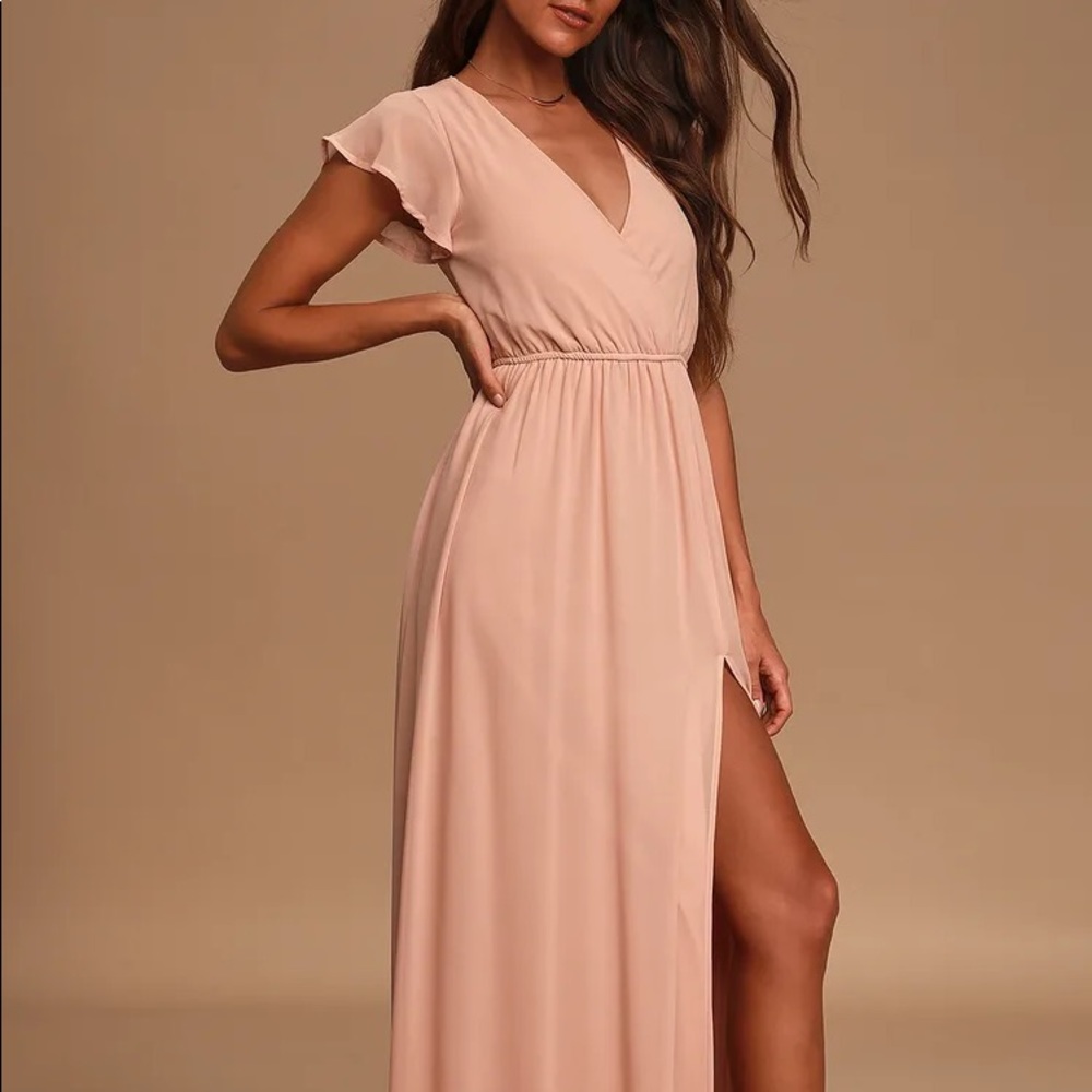 Lulu’s Blush Pink Dress